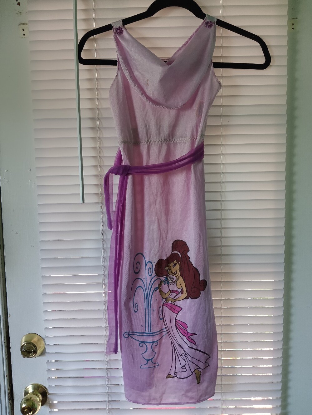 Vintage Disney Hercules Meg Nightgown Dress